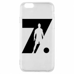 Чехол для iPhone 6/6S Cristiano Ronaldo Silhouette Art - PrintSalon