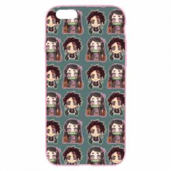 Чехол для iPhone 6/6S Cute Tanjiro with Nezuko - PrintSalon