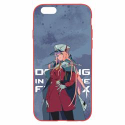 Чехол для iPhone 6/6S DITF Zero Two Art - PrintSalon