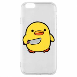 Чохол для iPhone 6/6S Duckling With A Knife - PrintSalon
