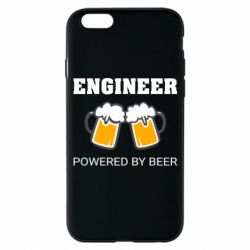 Чехол для iPhone 6/6S Engineer Powered By Beer - PrintSalon
