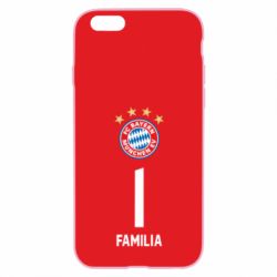 Чехол для iPhone 6/6S FC Bayern. Твоя фамилия, номер (англ.) - PrintSalon