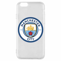 Чехол для iPhone 6/6S FC Manchester City Logo - PrintSalon