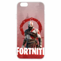 Чехол для iPhone 6/6S Fortnite Kratos - PrintSalon