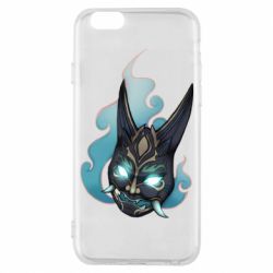Чехол для iPhone 6/6S Genshin Impact Xiao's mask - PrintSalon
