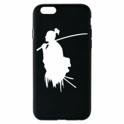 Чехол для iPhone 6/6S Ghost Of Tsushima Silhouette - PrintSalon