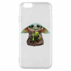 Чехол для iPhone 6/6S Grogu and Kermit - PrintSalon
