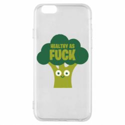 Чехол для iPhone 6/6S Healthy as fuck - PrintSalon