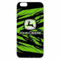 Чохол для iPhone 6/6S John Deere and green background - PrintSalon