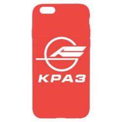 Чехол для iPhone 6/6S КРаЗ лого - PrintSalon