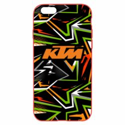 Чохол для iPhone 6/6S KTM orange logo - PrintSalon