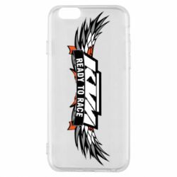 Чехол для iPhone 6/6S Ktm Ready to Race Wings - PrintSalon