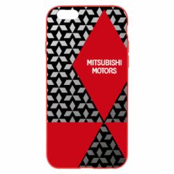 Чехол для iPhone 6/6S Logo Mitsubishi Motors - PrintSalon