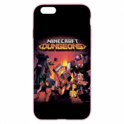 Чехол для iPhone 6/6S Minecraft Dungeons new - PrintSalon