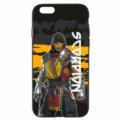 Чехол для iPhone 6/6S Mortal Kombat-Scorpion - PrintSalon