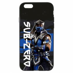 Чехол для iPhone 6/6S Mortal Kombat  Sub-Zero - PrintSalon