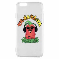 Чехол для iPhone 6/6S Перец Эдисон и доллары - PrintSalon