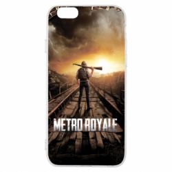 Чехол для iPhone 6/6S Pubg Metro Royale - PrintSalon