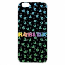 Чехол для iPhone 6/6S Roblox And Logo 3D - PrintSalon
