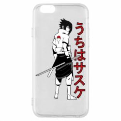 Чехол для iPhone 6/6S Sasuke Art - PrintSalon
