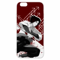 Чехол для iPhone 6/6S Sasuke Uchiha - PrintSalon