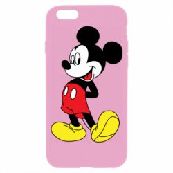 Чехол для iPhone 6/6S Smiling Mickey - PrintSalon