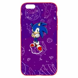 Чохол для iPhone 6/6S Sonic and space - PrintSalon