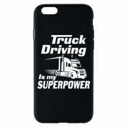 Чехол для iPhone 6/6S Truck Driving Is My Superpower - PrintSalon