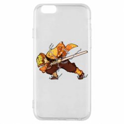 Чехол для iPhone 6/6S Zenitsu Demon Slayer - PrintSalon