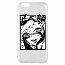 Чехол для iPhone 6/6S Ahegao Girl - PrintSalon