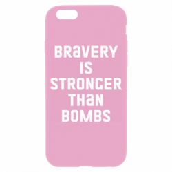 Чехол для iPhone 6 Bravery is stronger - PrintSalon