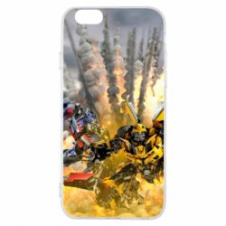 Чохол для iPhone 6/6S Bumblebee and Optimus Prime - PrintSalon