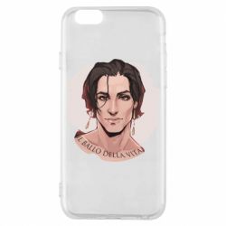 Чехол для iPhone 6/6S Damiano David  portrait - PrintSalon