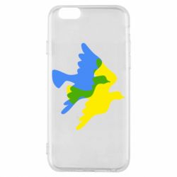 Чехол для iPhone 6 Dove flag of Ukraine - PrintSalon