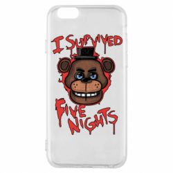 Чехол для iPhone 6/6S Фнаф - PrintSalon