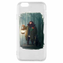 Чехол для iPhone 6/6S Хагрид в лесу - PrintSalon
