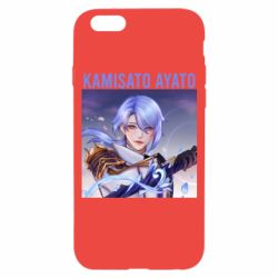 Чехол для iPhone 6/6S Kamisato Ayato - PrintSalon