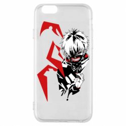 Чехол для iPhone 6/6S Канеки Кен - PrintSalon