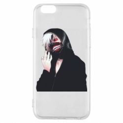 Чехол для iPhone 6/6S Kaneki Portrait - PrintSalon