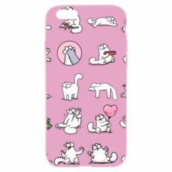 Чохол для iPhone 6/6S Кот Саймона емоції - PrintSalon