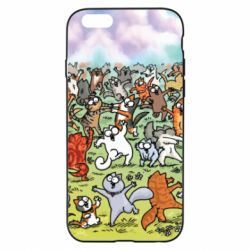 Чохол для iPhone 6/6S Коти танцюють - PrintSalon