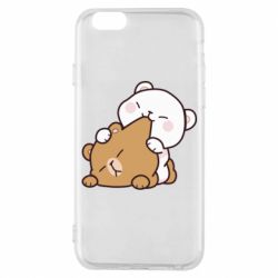 Чехол для iPhone 6/6S Кусь мишки - PrintSalon