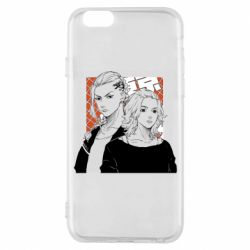 Чехол для iPhone 6/6S Manjiro And Draken - PrintSalon