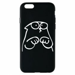 Чехол для iPhone 6/6S Милый Кот Саймона - PrintSalon