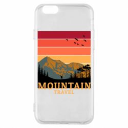 Чехол для iPhone 6/6S Mountain travel - PrintSalon