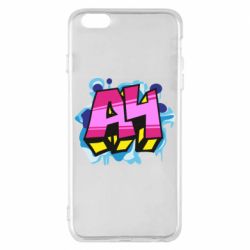 Чехол для iPhone 6 Plus/6S Plus А4 Граффити - PrintSalon