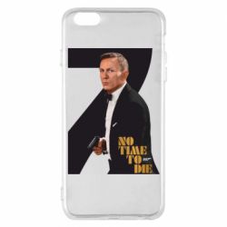 Чехол для iPhone 6 Plus/6S Plus Агент 007 Не Время Умирать - PrintSalon