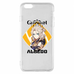 Чохол для iPhone 6 Plus/6S Plus Albedo Genshin Impact - PrintSalon