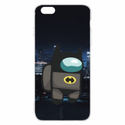 Чехол для iPhone 6 Plus/6S Plus Among Us - Batman in the city