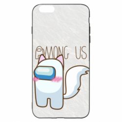 Чохол для iPhone 6 Plus/6S Plus Among us cute cat - PrintSalon